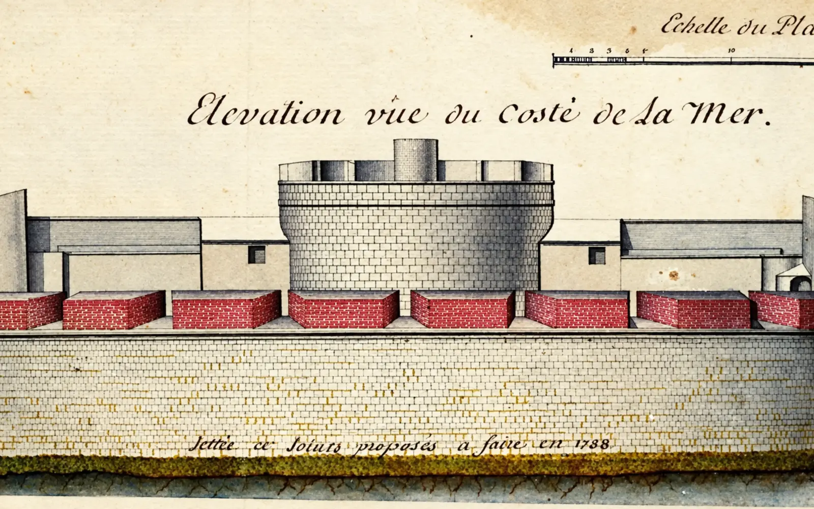 Le fort Saint-Louis et son petit port