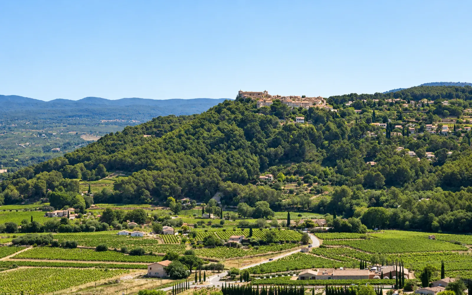 Das mittelalterliche Dorf Le Castellet
