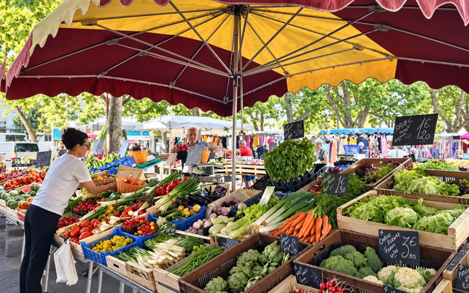 Le marché du Mourillon