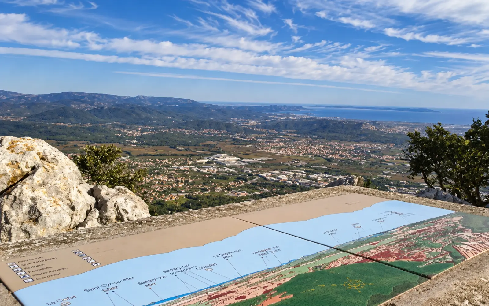 Randonnée au mont Coudon