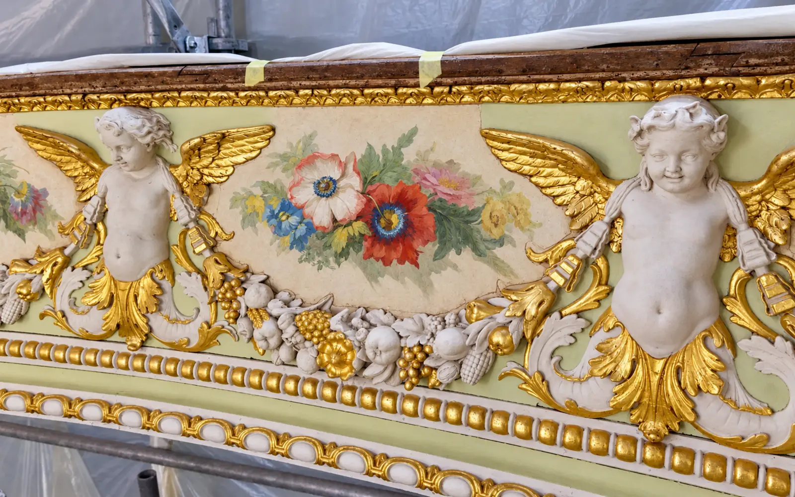 L’Opéra de Toulon — bâtiment fermé pour travaux