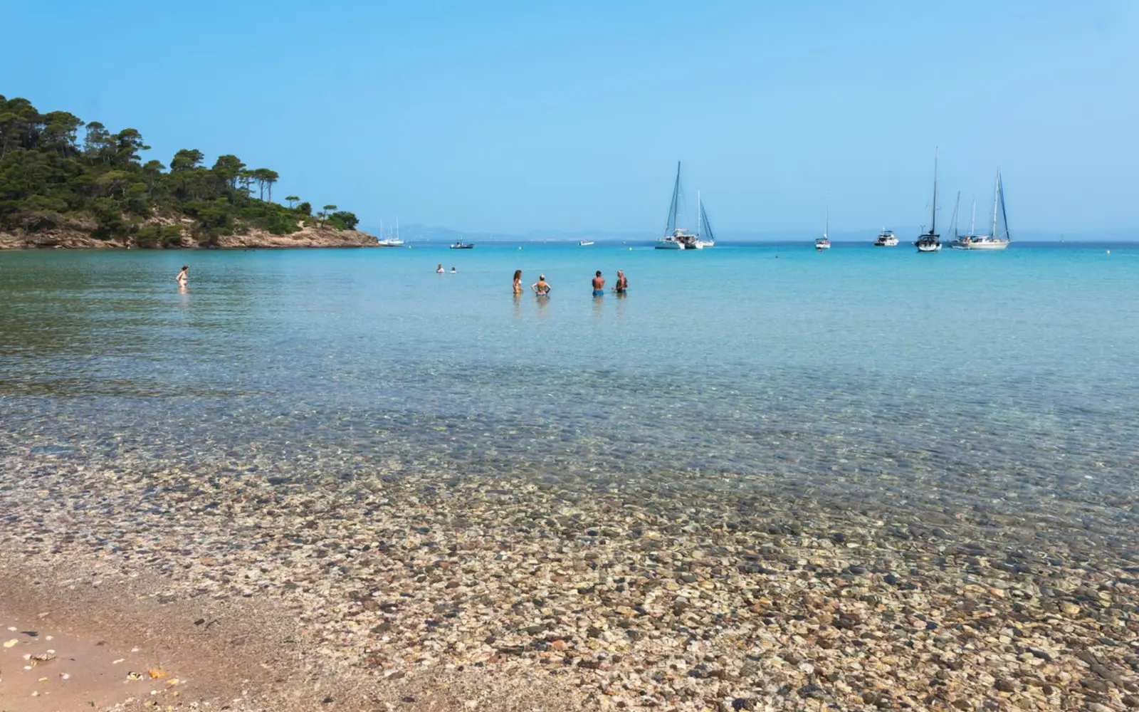 Plage d’Argent à Porquerolles