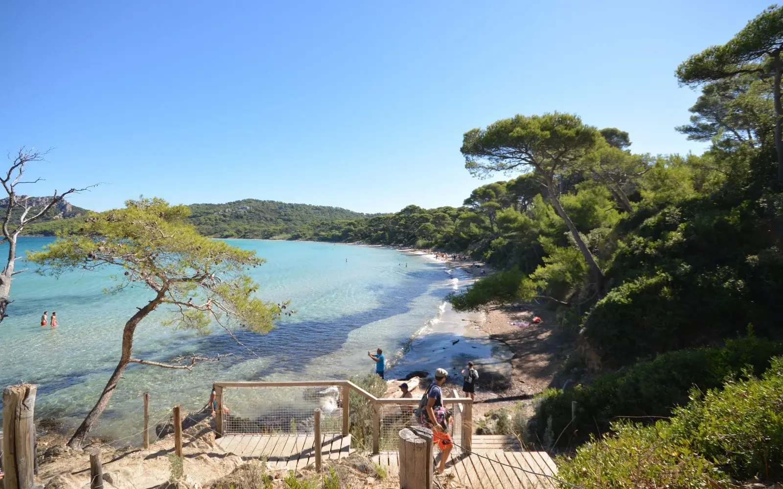 Playa Notre-Dame en Porquerolles