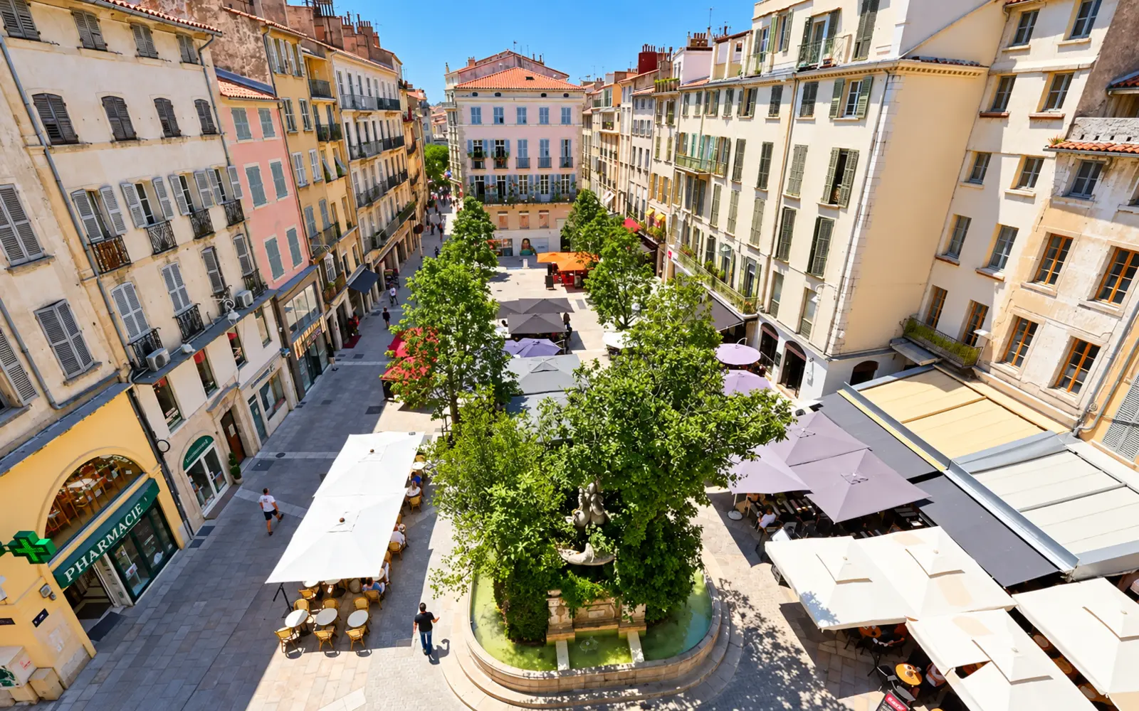 Toulon old town