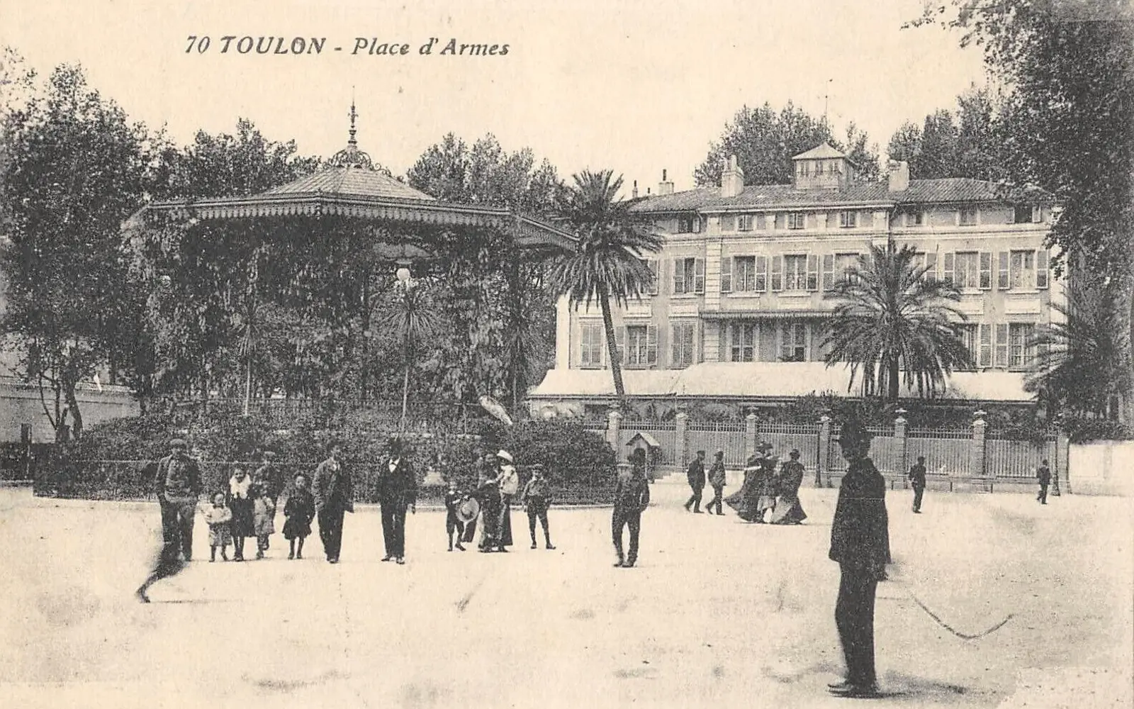 Vue historique de Toulon &mdash; document d&rsquo;archive